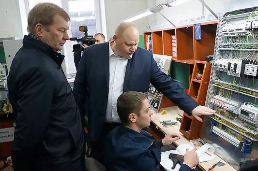 Завод ООО «Баир Вест» посетил губернатор Могилевской области